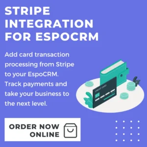 Stripe Integration for EspoCRM