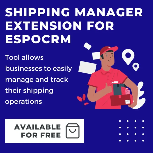 Shipping Manager for EspoCRM