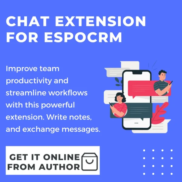 Chat extension for EspoCRM