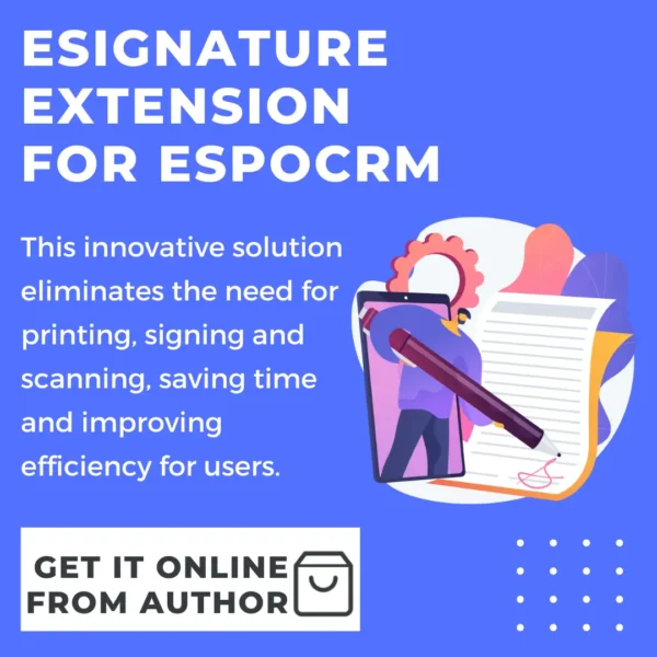 eSignature extension for EspoCRM